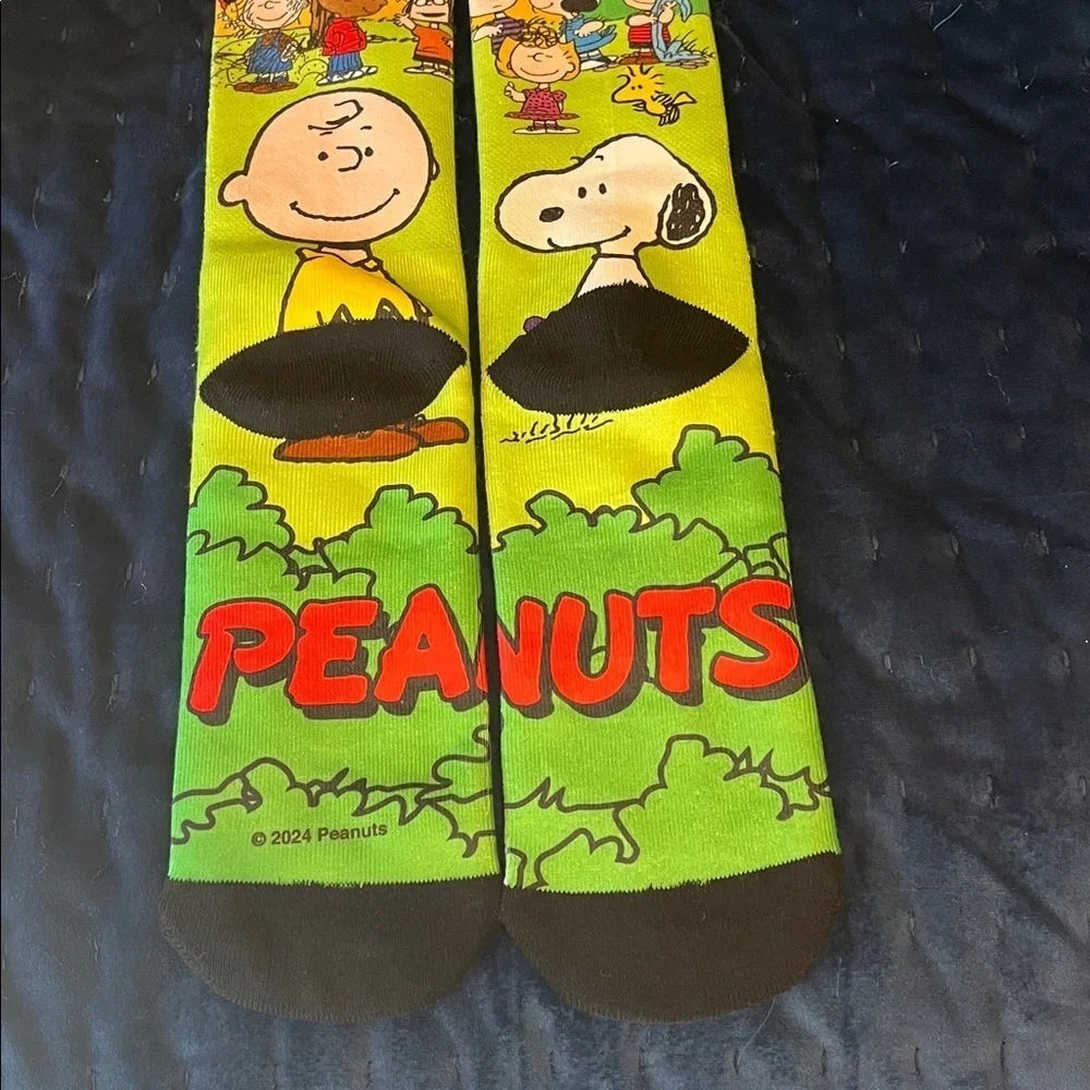 Odd Sox Peanuts Snoopy Crew Socks Mens Womens Charlie Brown Lucy Sally Fun Gift